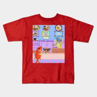 A Day At The Bank Kids T-Shirt